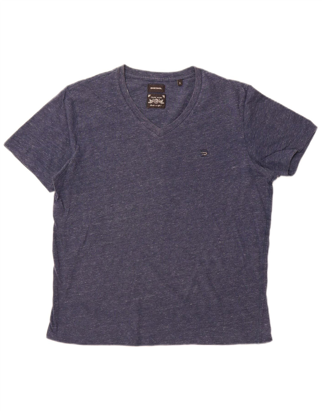 DIESEL Tricou pentru bărbați Top mic albastru bleumarin pete