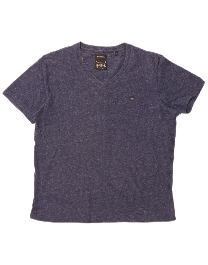 DIESEL Tricou pentru bărbați Top mic albastru bleumarin pete