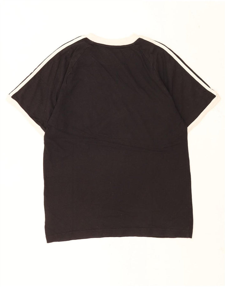 Tricou pentru bărbați Adidas Top mic, negru, bumbac