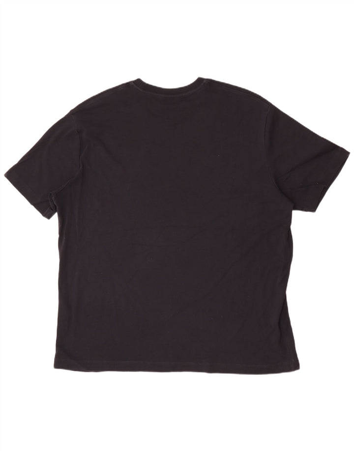 Tricou Massimo Dutti pentru bărbați Top 2XL Bumbac bleumarin