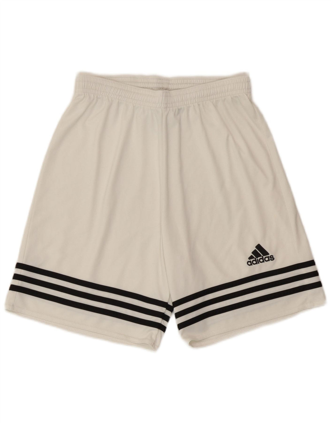 Pantaloni scurți sport pentru bărbați Adidas Climalite, poliester alb mic