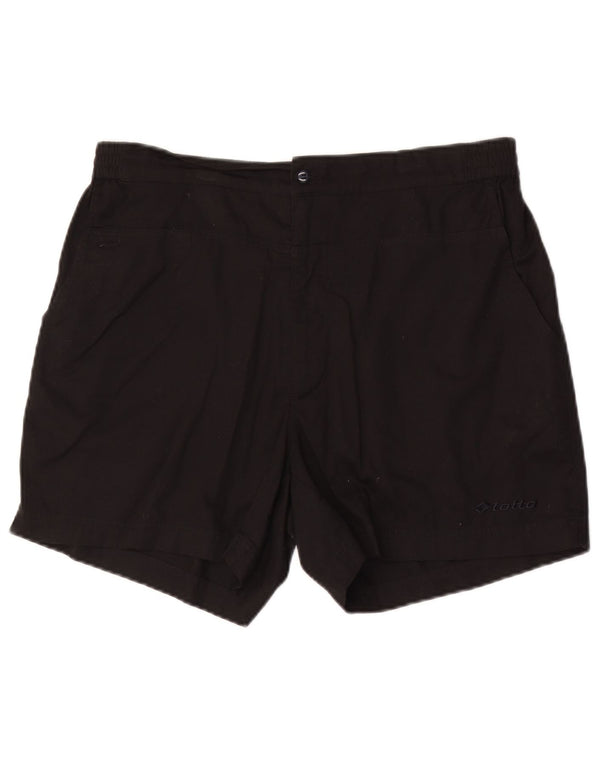 Pantaloni scurti chino pentru bărbați Lotto UK 42/44 XL W34 Bumbac negru