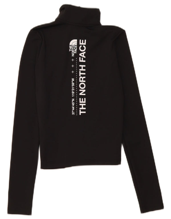 Jachetă de trening The North Face Crop Graphic pentru femei UK 4 XS Negru