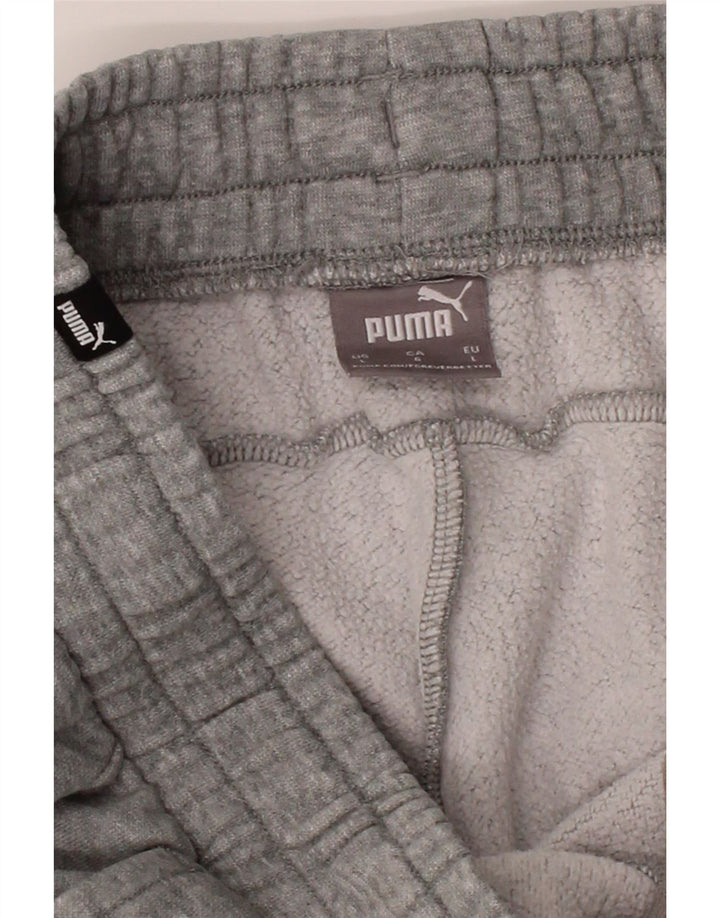 PUMA Mens Tracksuit Trousers Joggers Large Grey Cotton Vintage Puma and Second-Hand Puma from Messina Hembry 