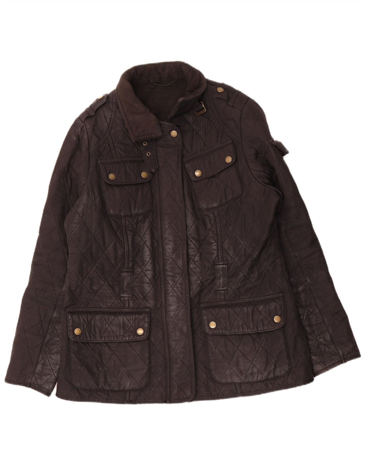 Jachetă matlasată Barbour pentru femei UK 14, mare, negru, poliester