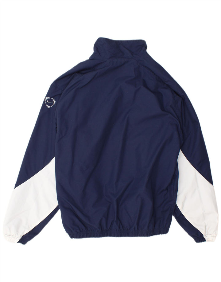 Jachetă bomber Nike pentru bărbați Marea Britanie 35/37 Mic, albastru bleumarin, nailon color bloc