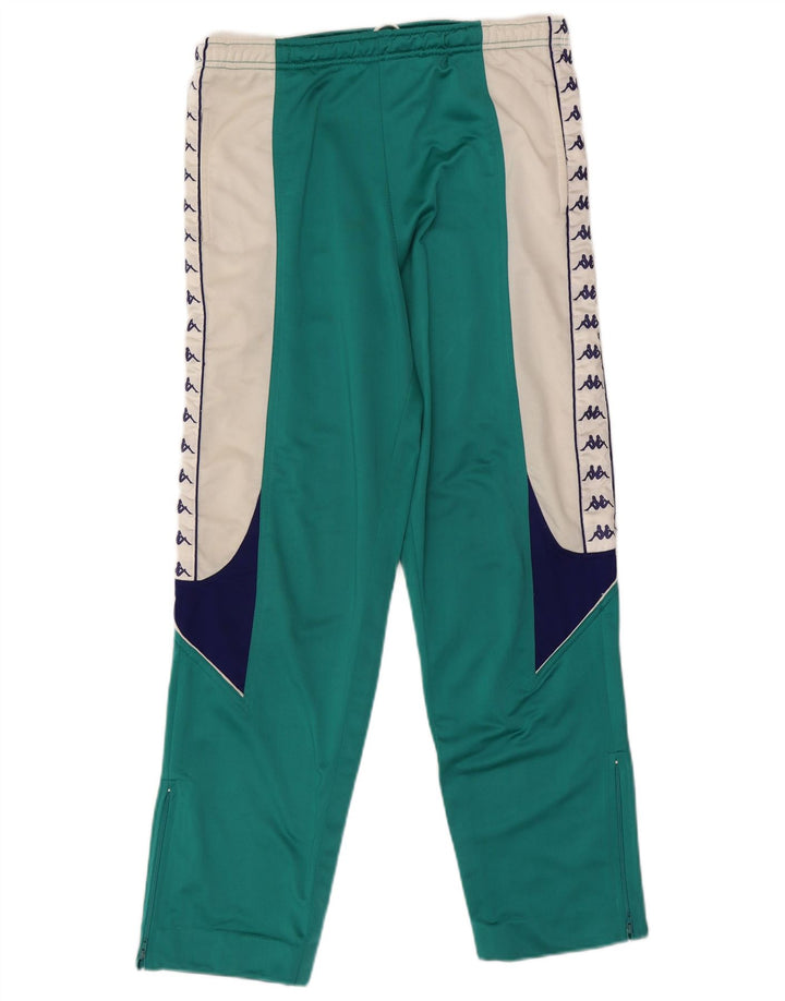 Pantaloni de trening cu grafică pentru bărbați Kappa, mari, verzi