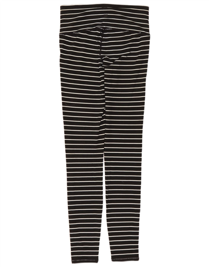 Leggings pentru femei ATHLETA UK 6 XS Nylon cu dungi negre
