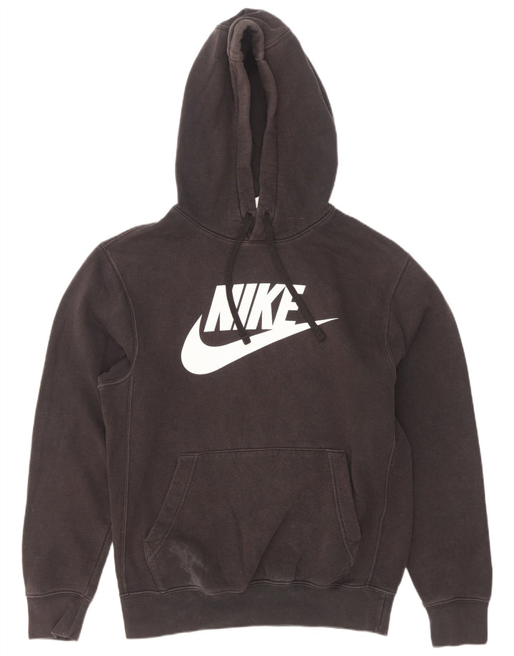 Pulover Nike Grafic pentru bărbați, bumbac mic, negru
