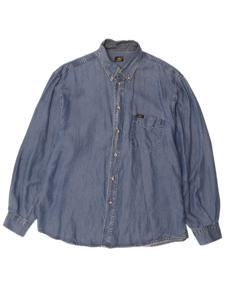 Cămașă LEE pentru bărbați XL albastru Tencel