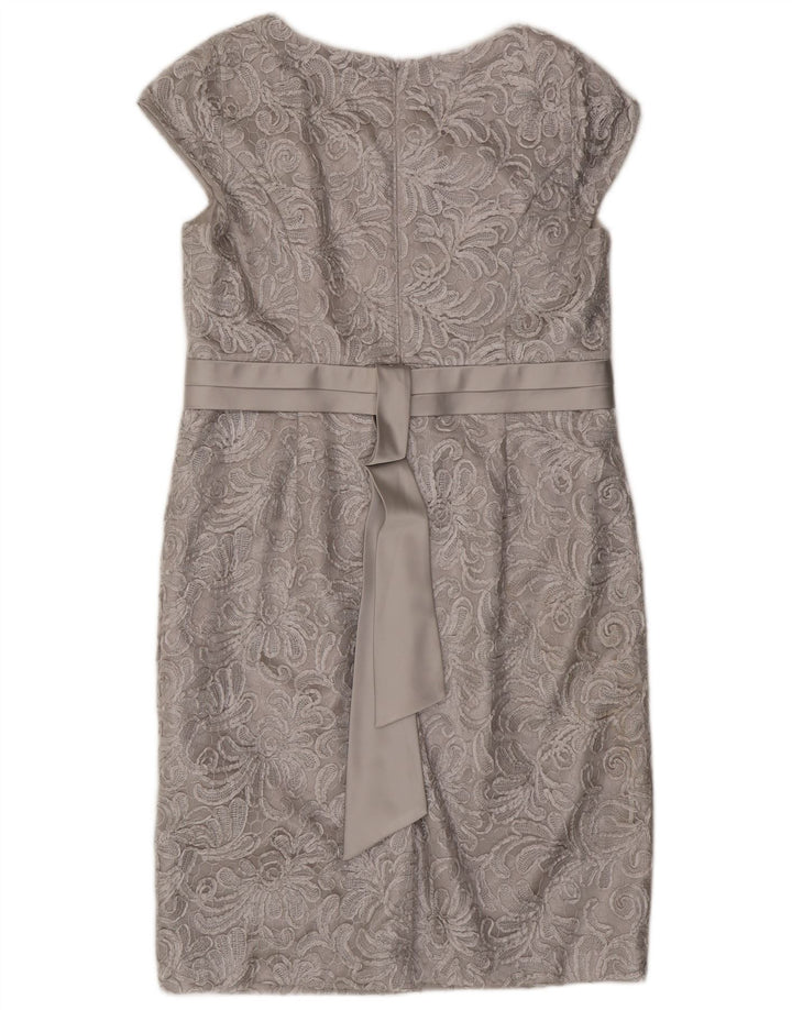 Rochie pentru femei Jacques Vert UK 16, mare, gri, poliester