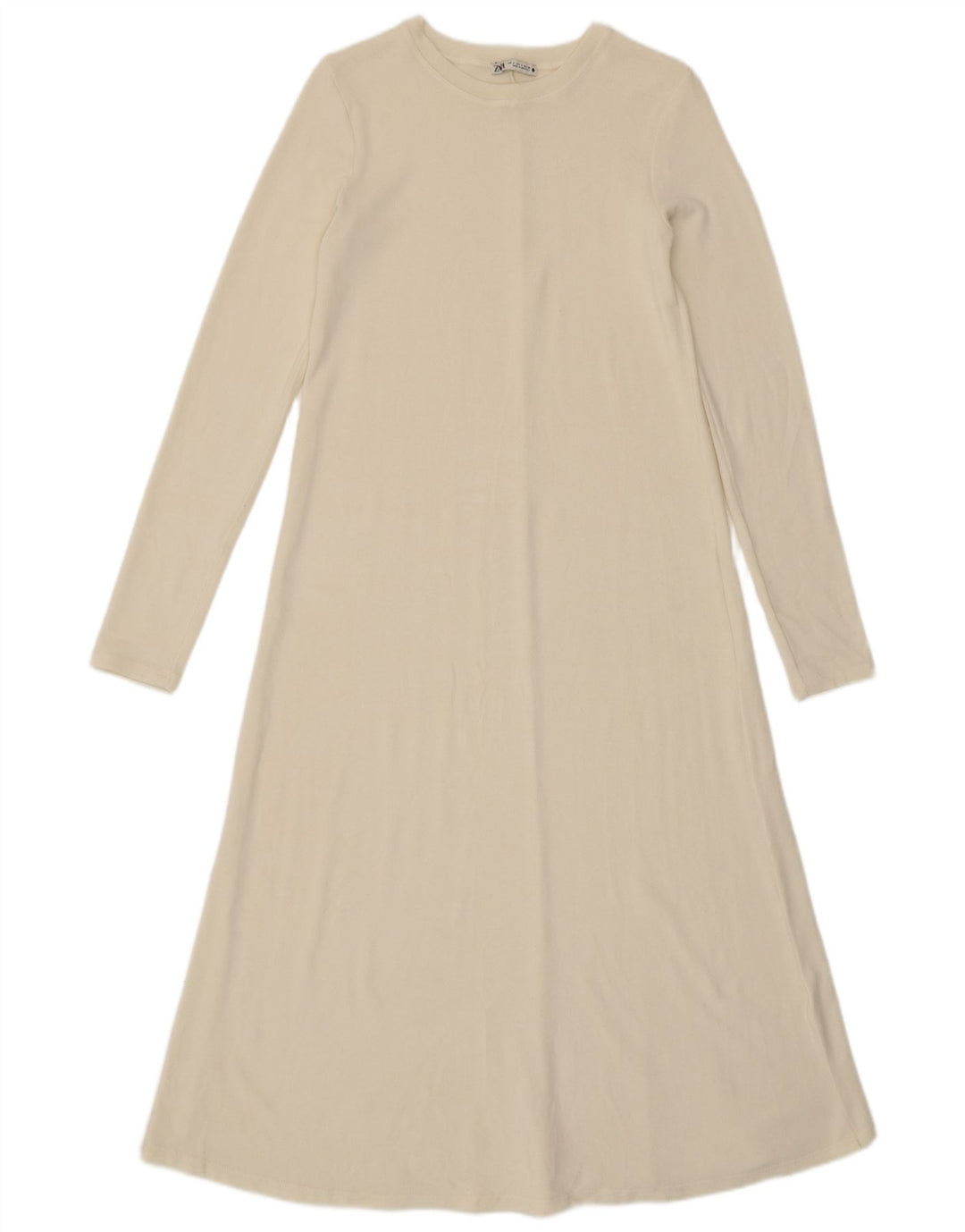 Rochie Maxi Jumper Zara pentru femei UK 10 Small White