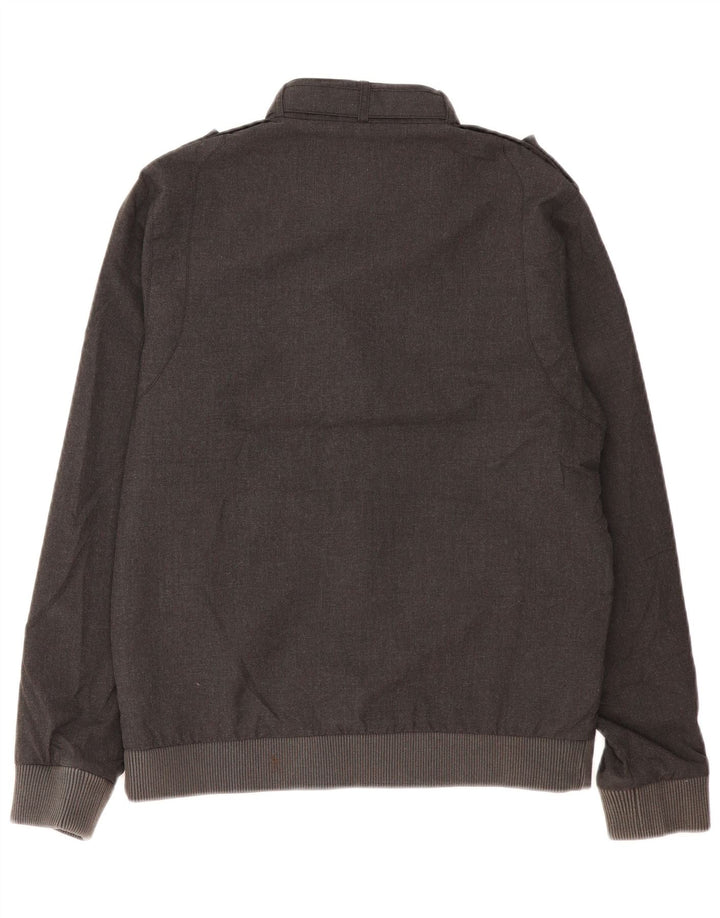 Jachetă militară QUIKSILVER pentru bărbați UK 36 Poliester gri mic