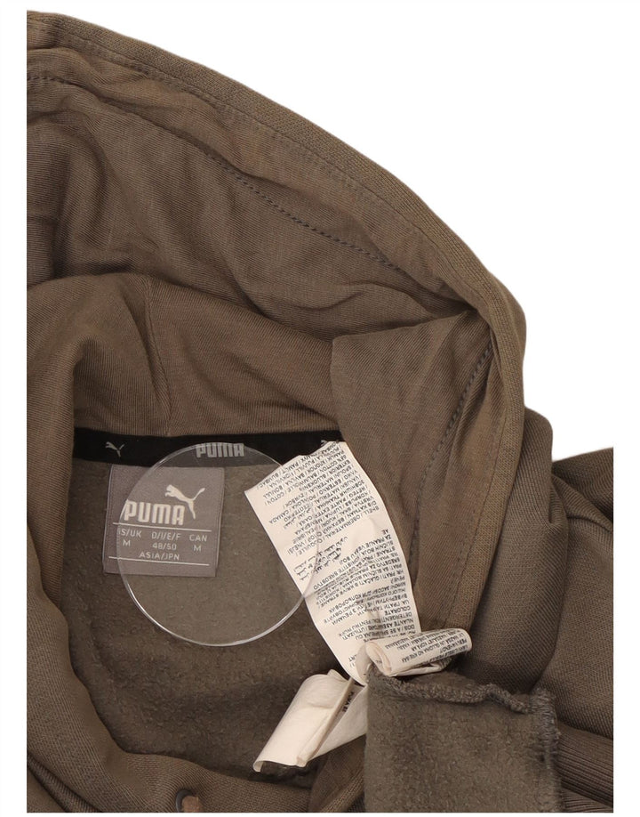 Pulover pentru bărbați Puma Graphic Hoodie, bumbac maro mediu