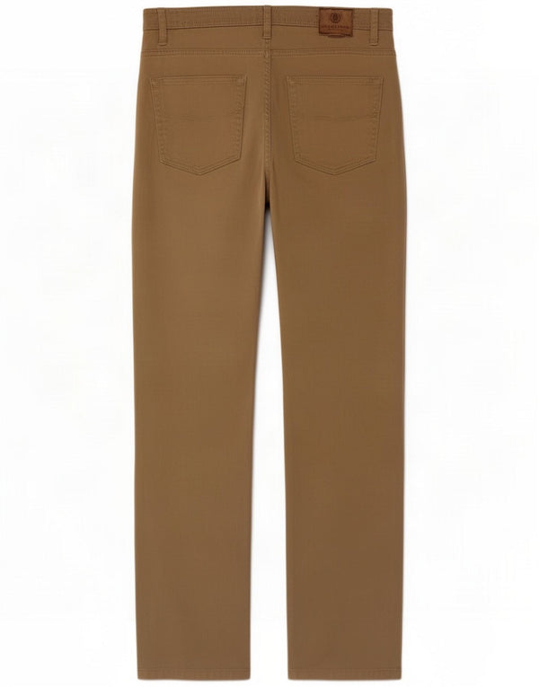 Marks & Spencer Pantaloni casual drepti pentru femei Blue Harbour W32 L33 Bej