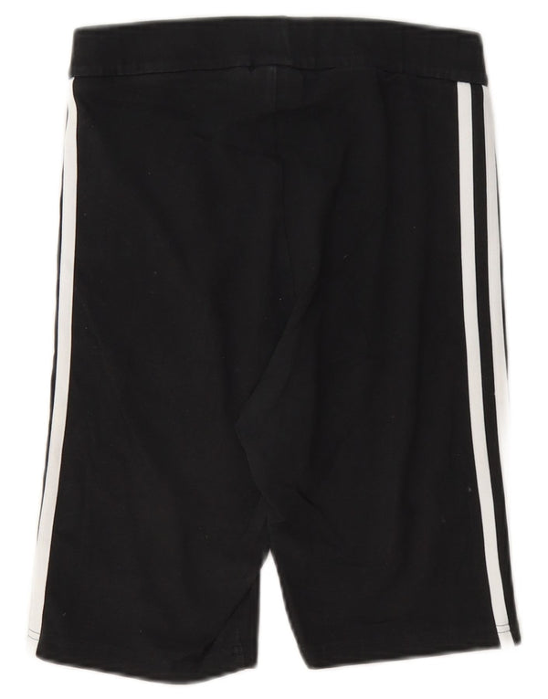 Pantaloni scurti sport adidas pentru femei UK 10 mic bumbac negru