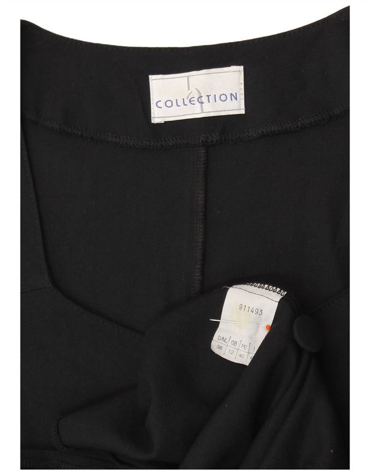 Colecție Rochie cămașă pentru femei UK 12 Medium Black Viscose