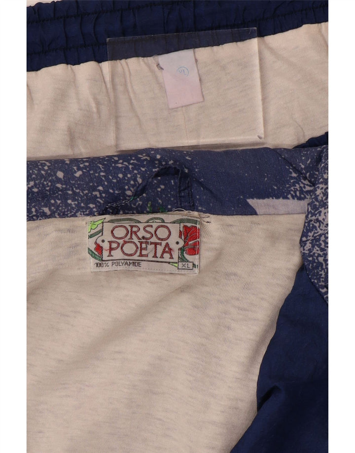 Trening complet pentru bărbați ORSO POETA XL Bleumarin Geometric Poliamidă