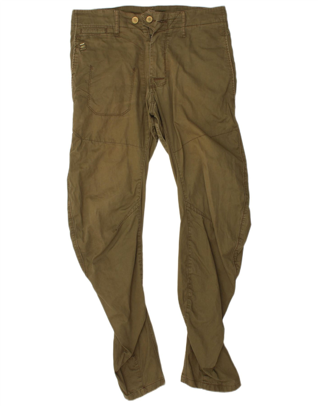 G-STAR Pantaloni Banana Chino pentru bărbați L32 L32 Bumbac kaki