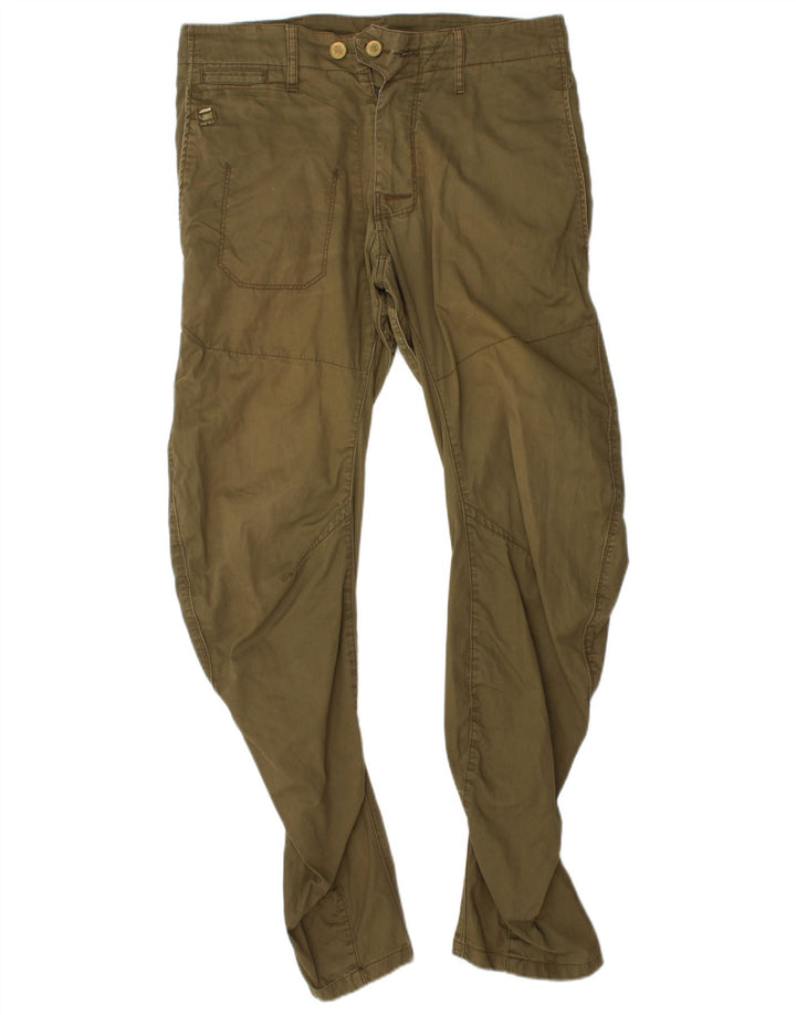 G-STAR Pantaloni Banana Chino pentru bărbați L32 L32 Bumbac kaki