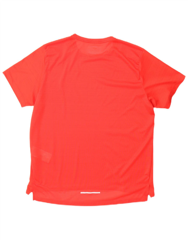 Tricou Nike Dri Fit pentru bărbați Top mare din poliester roșu