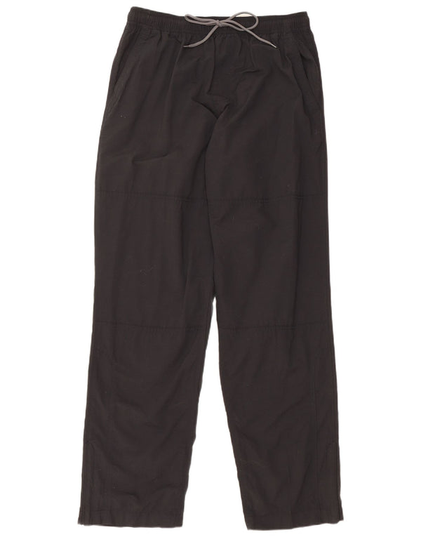 MARKS & SPENCER Pantaloni chino pentru bărbați, cu ajustare normală, L33 L33, bumbac negru