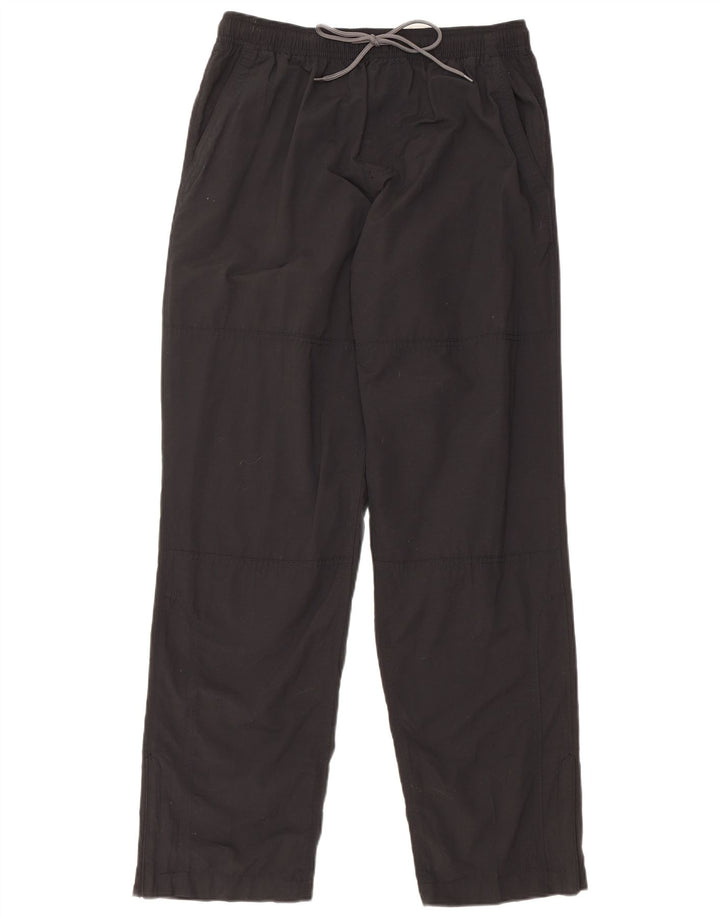 MARKS & SPENCER Pantaloni chino pentru bărbați, cu ajustare normală, L33 L33, bumbac negru