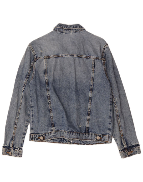 Zara Boys Denim Jacket 13-14 Years Blue