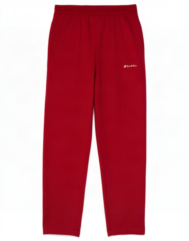 Pantaloni de trening Lotto pentru femei UK 8, poliester roz mic