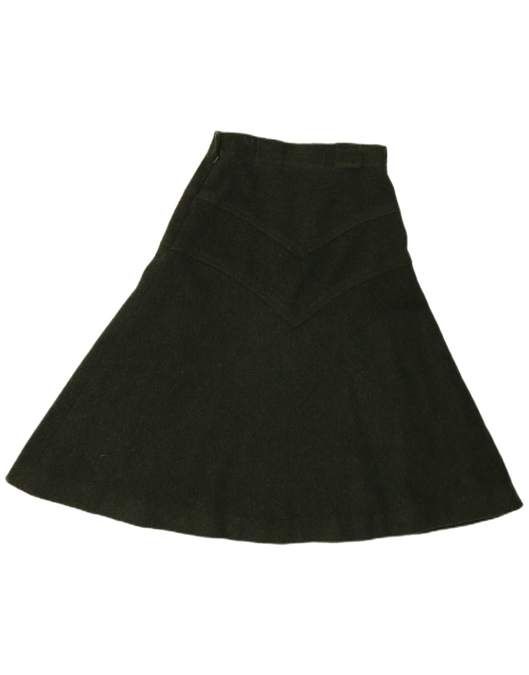 Fustă A-Line pentru Femei Vintage IT 44 Medium W28 Verde