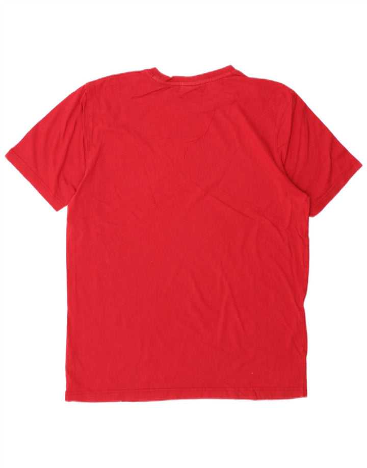 RUSSELL ATHLETIC Tricou grafic pentru bărbați Top, bumbac roșu mediu