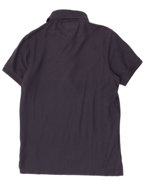 Cămașă polo Tommy Hilfiger pentru bărbați, slim fit, bumbac mediu albastru bleumarin