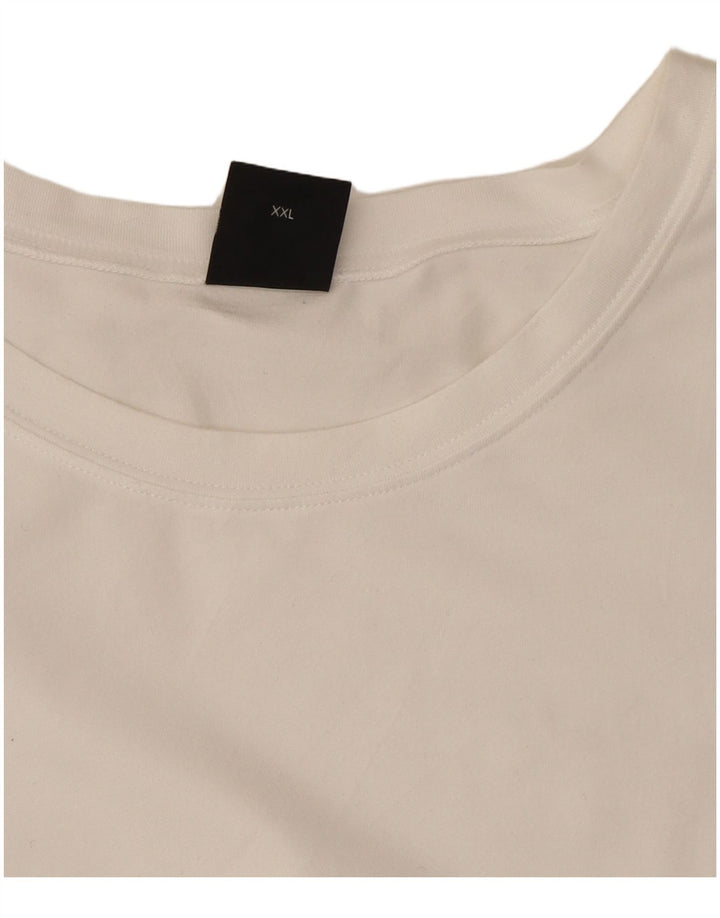 Tricou pentru bărbați Hugo Boss Top 2XL Alb