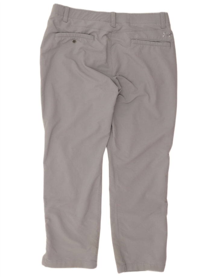 Pantaloni chino drepti pentru bărbați Under Armour W38 L30 nailon gri