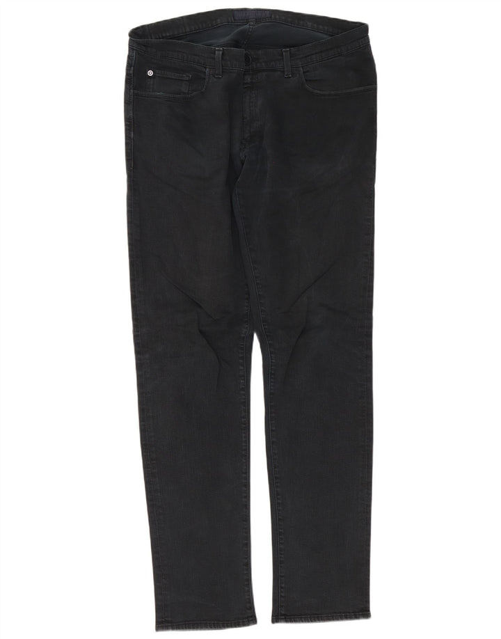 Trussardi blugi bărbați slim W36 L34 bumbac negru