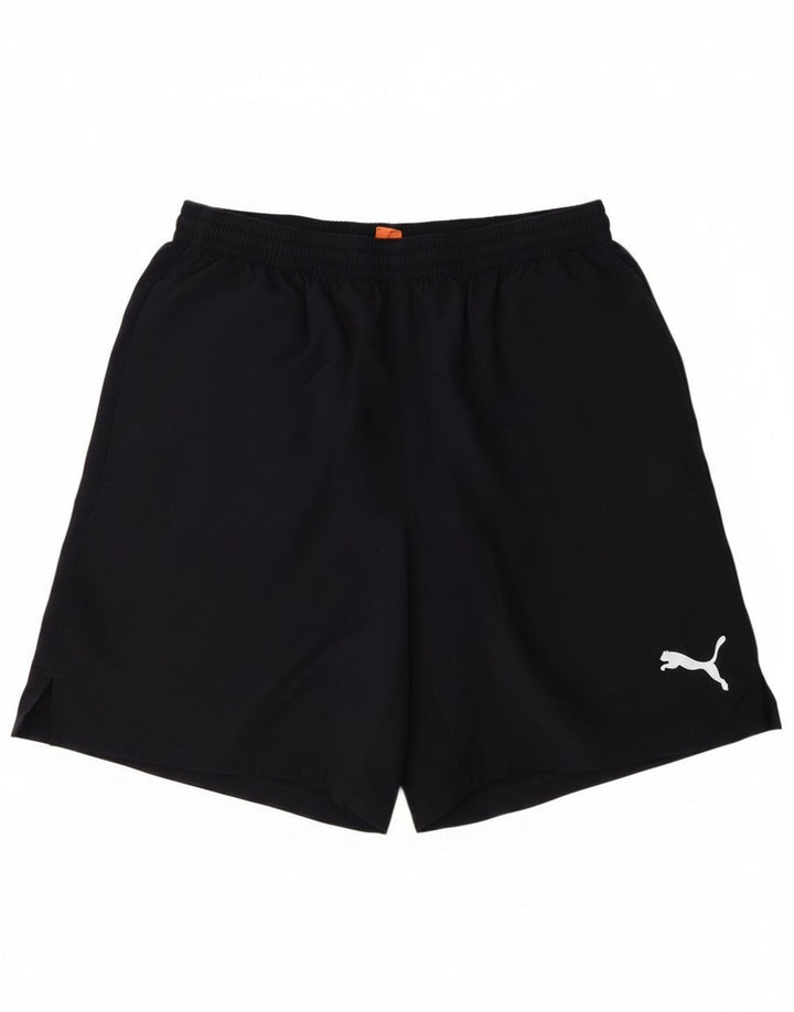 Pantaloni scurți sport Puma pentru bărbați, poliester, albastru, mediu