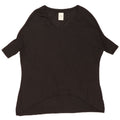 Top cu tunică supradimensionată pentru femei Zara UK 10 Small Black