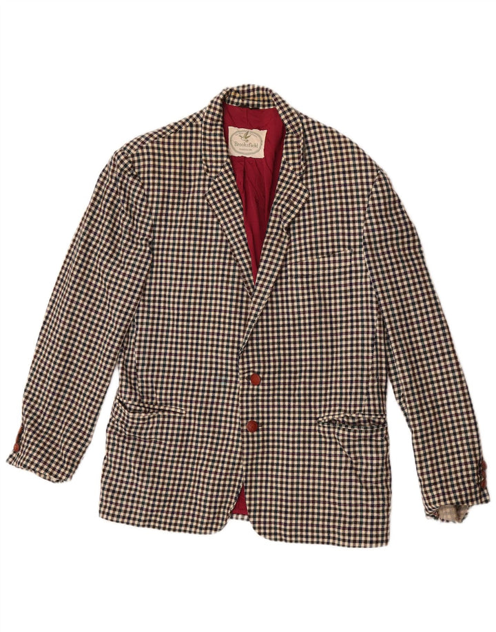 Jachetă Brooksfield pentru bărbați, cu 2 nasturi, UK 38 Medium, multicoloră