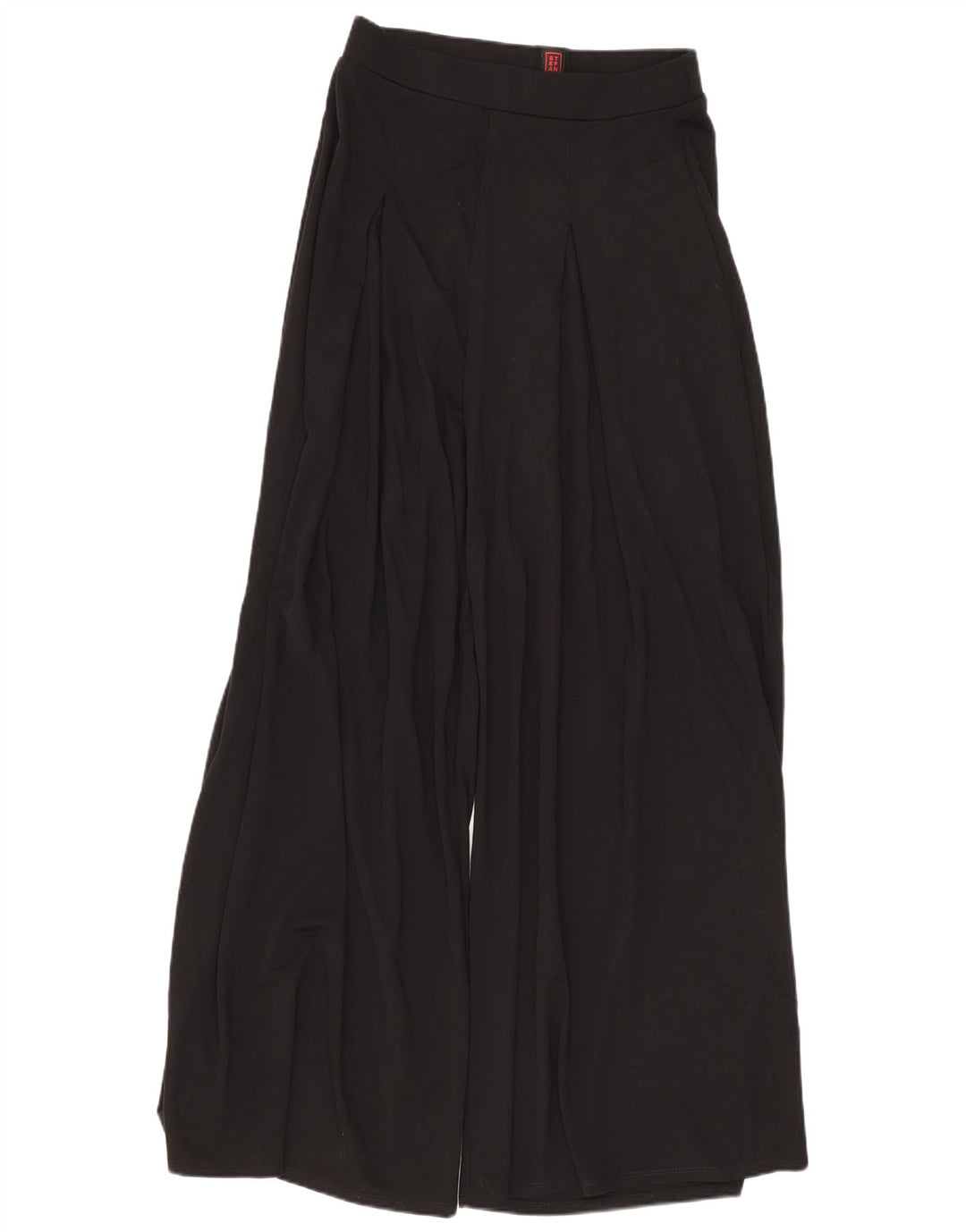 Stefanel Pantaloni Cullotes Femei XS W24 L27 Viscoza Neagra