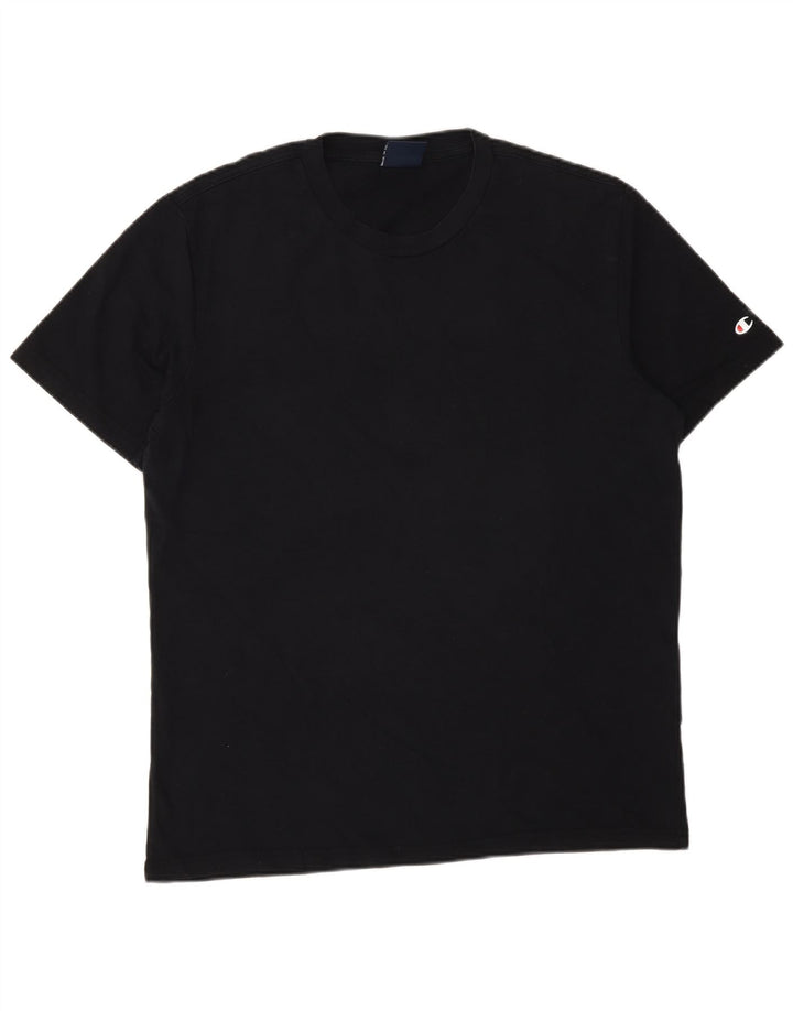 Tricou pentru bărbați Champion Top Mediu Negru