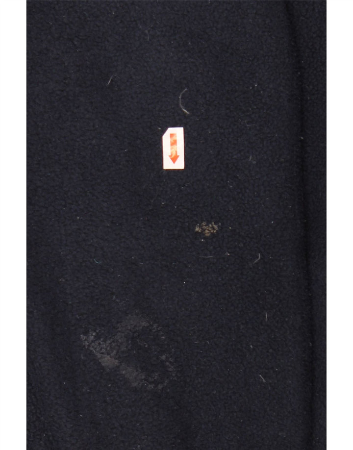 Pulover pentru bărbați KAPPA, cu fermoar și gât, din lână, poliester mic, albastru