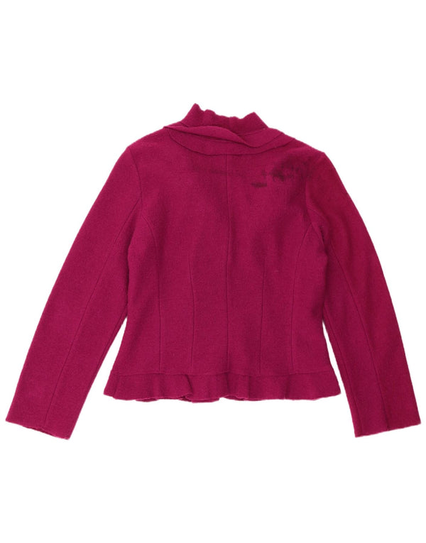 Jachetă pentru femei Fenn Wright Manson Blazer cu 2 nasturi UK 16, mare, roz, floral