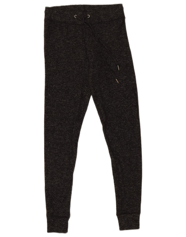 Pantaloni de trening tricot pentru femei Topshop Pantaloni de jogging UK 8 mici, gri pete