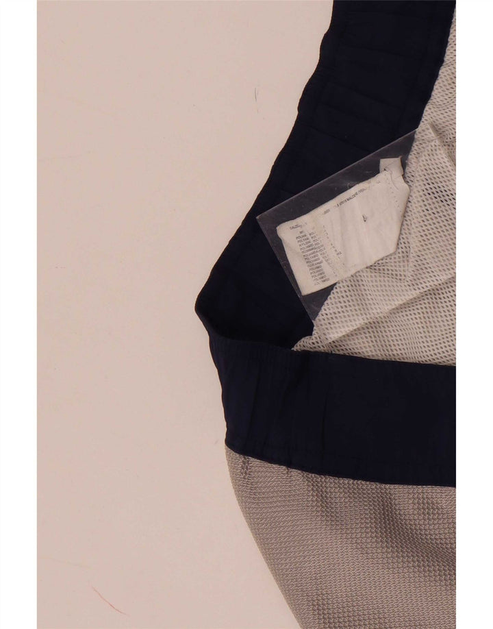 Pantaloni scurți de înot cu grafic pentru bărbați Coast, mici, albastru, poliamidă color bloc