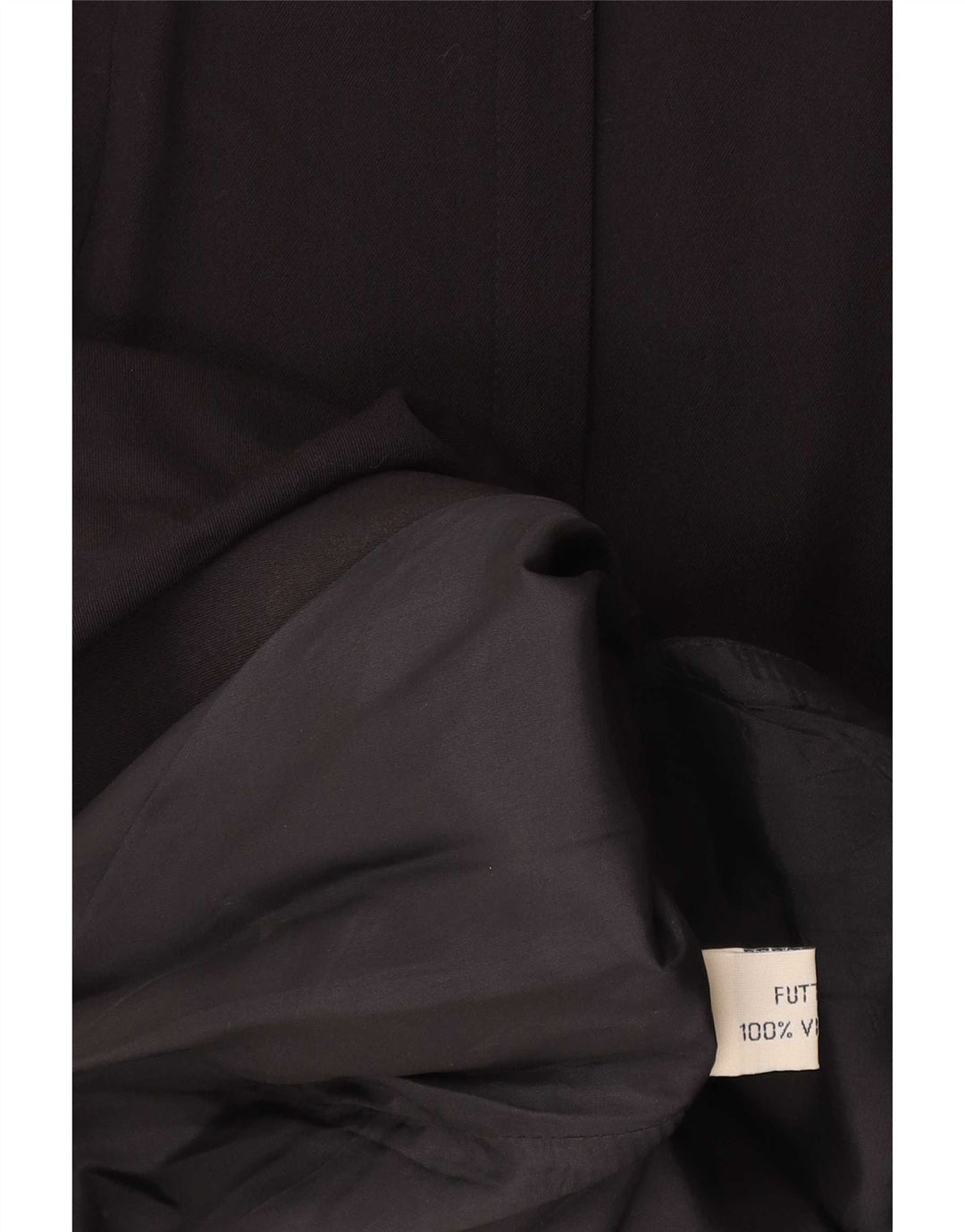 Fusta midi vintage cu talie înaltă pentru femei W28 Medium Black