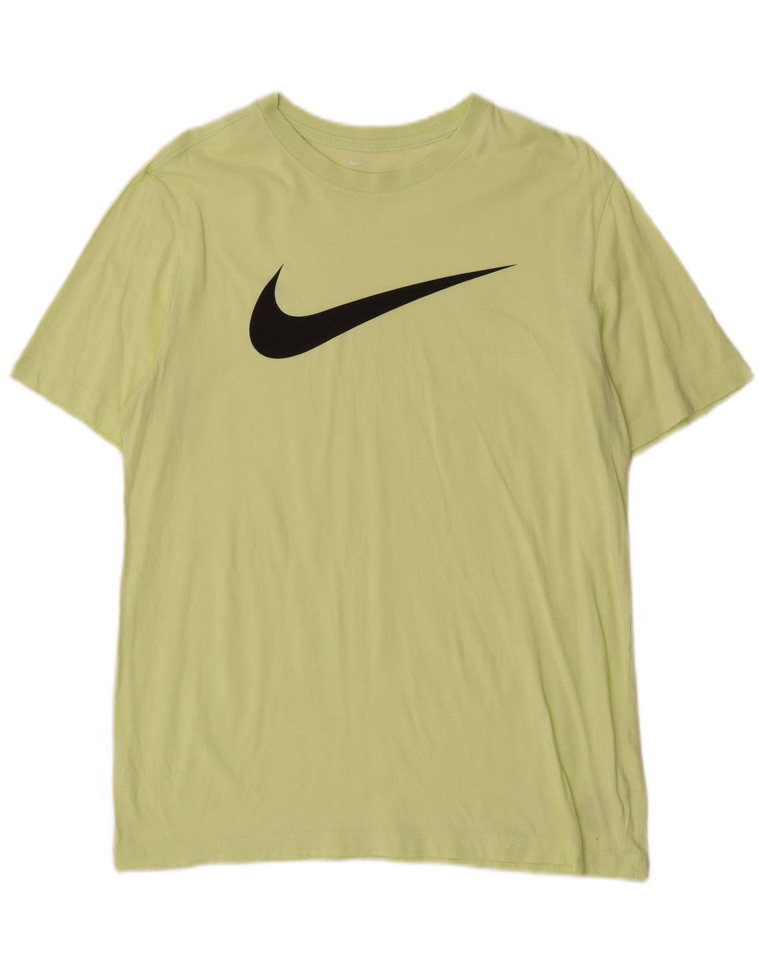 Tricou grafic Nike pentru bărbați Top din bumbac verde mediu