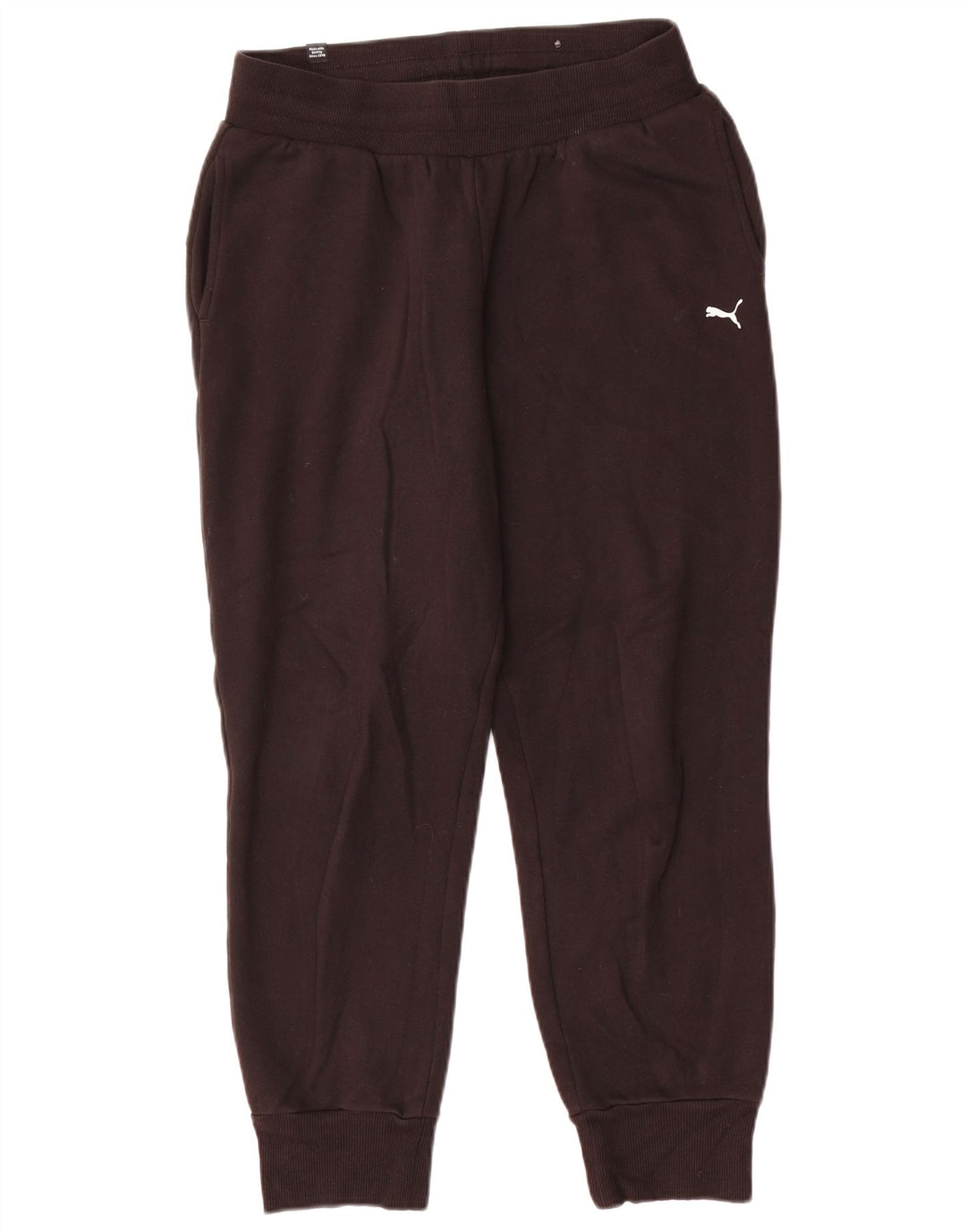 Pantaloni de trening Puma pentru bărbați Joggeri mici din bumbac negru