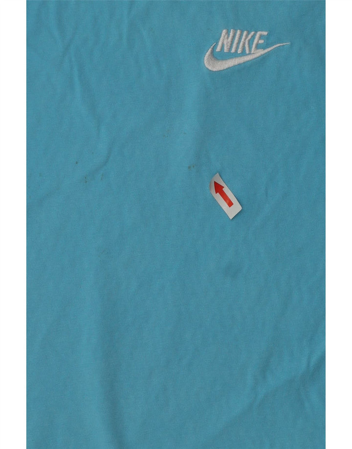 Tricou pentru femei NIKE Top UK 10 Small Blue Bumbac