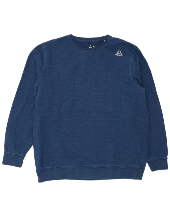 Hanorac pentru bărbați Reebok Jumper XL, bleumarin, bumbac