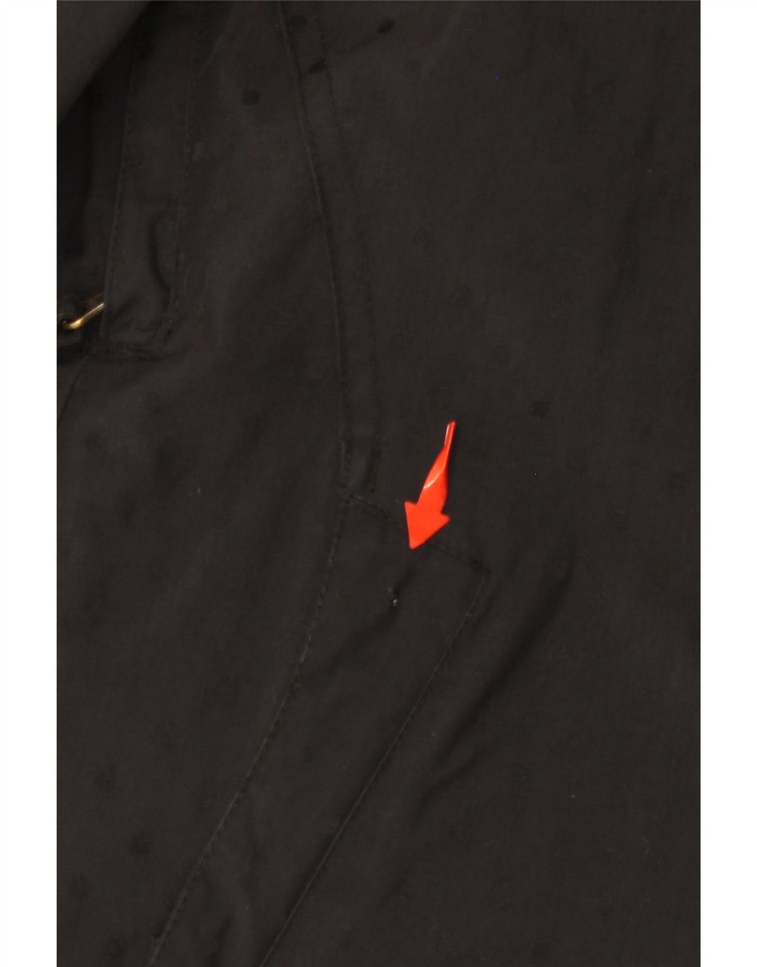 Jachetă de vânt cu glugă pentru femei ANIMAL UK 10 Poliamidă neagră mică